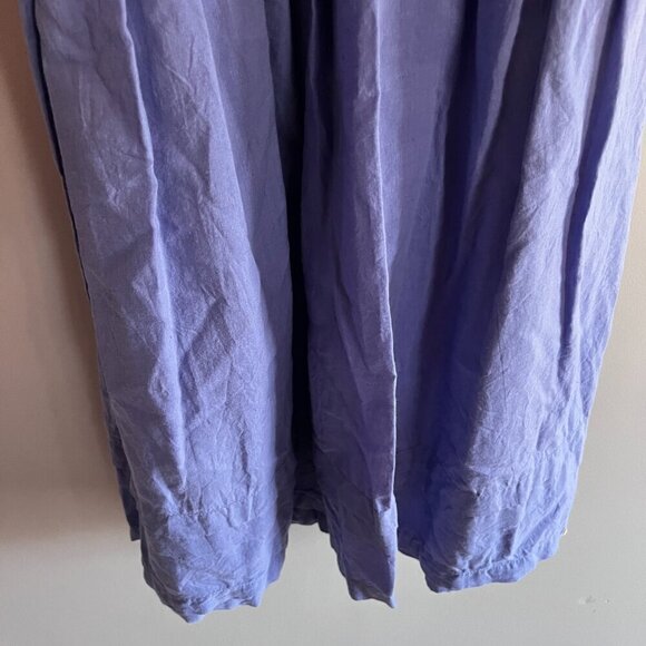 April Cornell dress Girls Periwinkle Blue Floral Cotton Size 3-4 "Cornelloki" - Picture 8 of 11